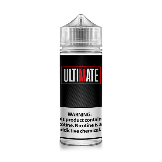 Ultimate Vapor 120ml Black | Wholesale Vaping Supply