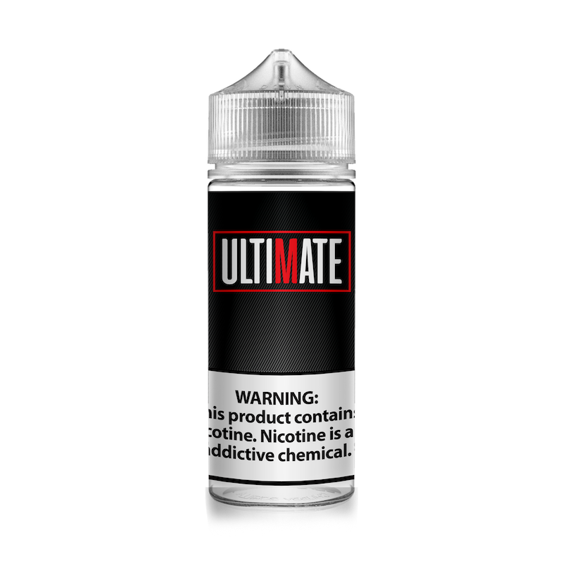Ultimate Vapor 120ml Black | Wholesale Vaping Supply